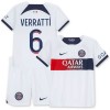 Maillot de Supporter Paris Saint-Germain Verratti 6 Extérieur 2023-24 Pour Enfant